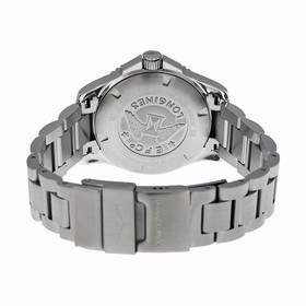 Longines Hydro Conquest Black Dial Red Bezel Stainless Steel Men's Watch L36944596
