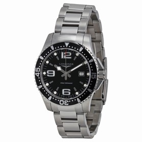 Longines HydroConquest Black Dial Stainless Steel Men's Watch L36404566