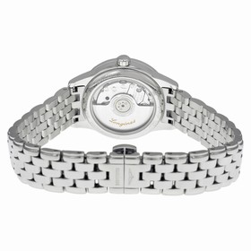Longines La Grande Classique Automatic Diamond Black Dial Stainless Steel Ladies Watch L42740576