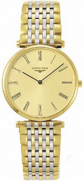 Longines La Grande Classique Gold-tone Dial Steel Men's Watch L4.709.2.31.7