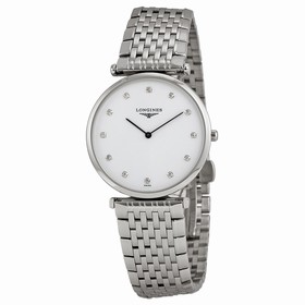 Longines La Grande Classique White Dial Stainless Steel Ladies Watch L47094176