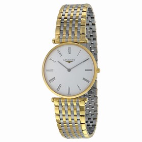 Longines La Grande Classique White Dial Two-tone Ladies Watch L47552117