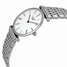 Longines La Grande White Dial Stainless Steel Men's Watch L45124116