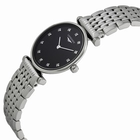 Longines Le Grande Classique Black Dial Steel Ladies Watch L4.209.4.58.6
