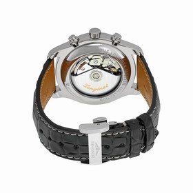 Longines Master Collection Automatic Black Dial Black Leather Strap Men's Watch L2.773.4.51.7
