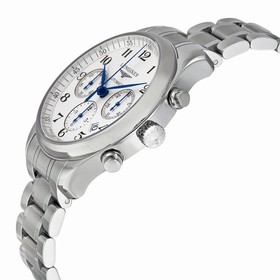 Longines Master Collection Automatic Chronograph White Dial Stainless Steel Men's Watch L27594786