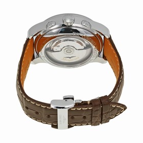 Longines Master Collection Automatic Multi-Function Silver Dial Brown Leather Men's Watch L27394713