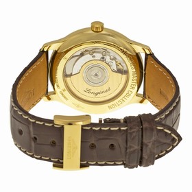 Longines Master Collection Automatic Silver Dial Brown Leather Men's Watch L26286783