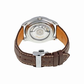 Longines Master Collection Silver Dial Brown Leather Stainless Steel Case Men's Automatic Watch L2.648.4.78.3
