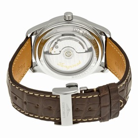 Longines Master Collection Automatic Silver Dial Brown Leather Men's Watch L26664783