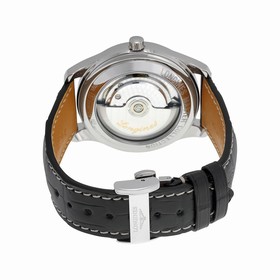 Longines Master Collection Black Dial GMT Automatic Leather Men's Watch L2.718.4.50.7
