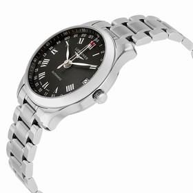 Longines Master Collection Black Dial GMT Automatic Men's Watch L2.718.4.50.6