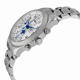Longines Master Collection Silver Chronograph Dial Stainless Steel Men's Watch L27734786