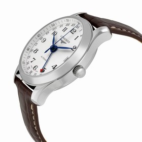 Longines Master Collection Silver Dial Automatic GMT Men's Watch L2.718.4.70.3