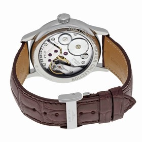 Longines Master Collection Silver Dial Brown Leather Men's Watch L26404785