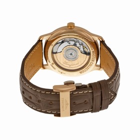 Longines Master Collection Silver Dial Brown Leather Men's Watch L26288783