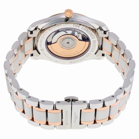 Longines Master Silver Dial Steel and 18K Rose Gold Automatic Men's Watch L2.793.5.79.7