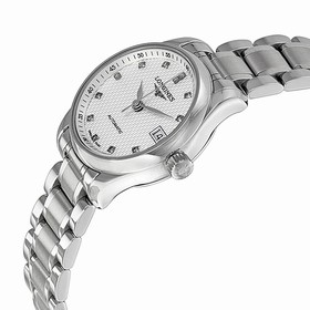 Longines Masters Silver Dial Stainless Steel Ladies Watch L21284776