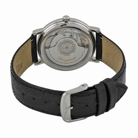Longines Presence White Dial Automatic Leather Ladies Watch L4.821.4.11.2
