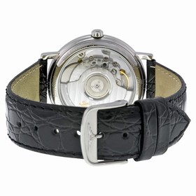 Longines Presence White Dial Black Leather Unisex Watch L48214152