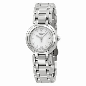 Longines Primaluna White Dial Stainless Steel Ladies Watch L81104166