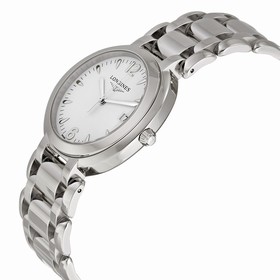 Longines Primaluna White Dial Stainless Steel Ladies Watch L81144166