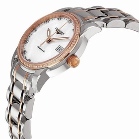 Longines Saint Imier Automatic Diamond Rose Gold and Steel Ladies Watch L25635877