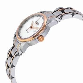 Longines Saint Imier Mother of Pearl Dial Gold and Steel Ladies Watch L25635887