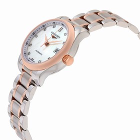 Longines The Longines Master Collection Mother Of Peral Dial Stainless Steel Ladies Automatic Watch L21285897