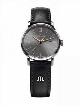 Maurice Lacroix Eliros Date Black Dial Ladies Quartz Watch EL1084-SS001-811