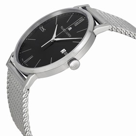 Maurice Lacroix Eliros Date Black Dial Stainless Steel Men's Watch EL1087-SS002-310