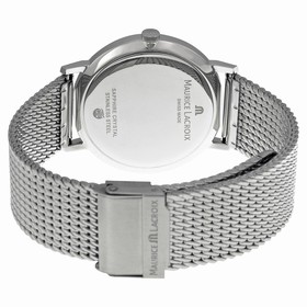 Maurice Lacroix Eliros Date Black Dial Stainless Steel Men's Watch EL1087-SS002-310