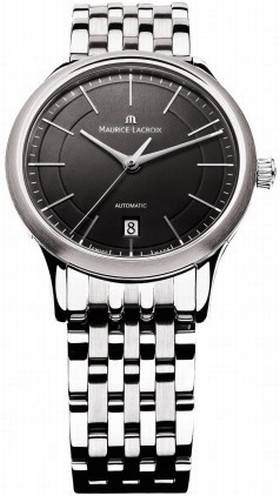 Maurice Lacroix Les Classiques Automatic Date Black Dial Men's Watch LC6017-SS002-330