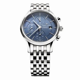 Maurice Lacroix Les Classiques Blue Dial Chronograph Men's Watch LC6058-SS002-430