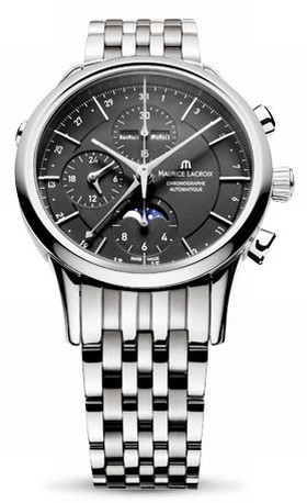 Maurice Lacroix Les Classiques Chronograph Black Dial Men's Watch ML-LC6078-YS101-13E