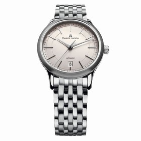 Maurice Lacroix Les Classiques Date Gents Automatique Silver Dial Stainless Steel Automatic Men's Watch LC6017-SS002-130