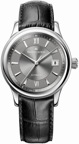 Maurice Lacroix Les Classiques Date Grey Dial Automatic Men's Watch LC6027-SS001-311