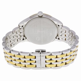 Maurice Lacroix Les Classiques Date Midsize Silver Dial Two-tone Men's Quartz Watch LC1026-PVY13-130