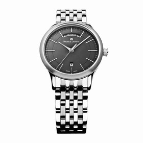Maurice Lacroix Les Classiques Grey Dial Men's Stainless Steel Quartz Watch LC1227-SS002-331