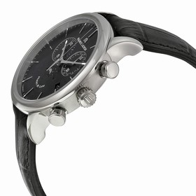 Maurice Lacroix Les Classiques Phase de Lune Black Dial Chronograph Men's Watch LC1148-SS001-331