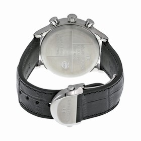 Maurice Lacroix Les Classiques Phase de Lune Black Dial Chronograph Men's Watch LC1148-SS001-331