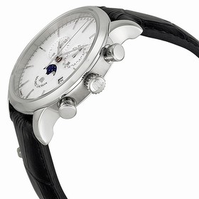 Maurice Lacroix Les Classiques Phase de Lune Silver Dial Chronograph Men's Watch LC1148-SS001-130