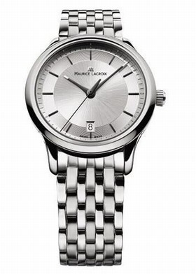 Maurice Lacroix Les Classiques Silver Dial Satinless Steel Men's Quartz Watch ML-LC1237-SS002-131