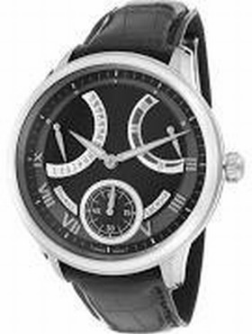 Maurice Lacroix MasterPiece Black Dial Men's Watch MP7268-SS001-310