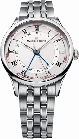Maurice Lacroix Masterpiece Cinq Aiguilles White Dial Men's Watch MP6507-SS002-112