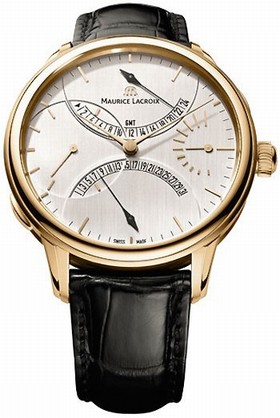 Maurice Lacroix Masterpiece Double Retrograde Silver Dial Men's Watch ML-MP7218-PG101-130