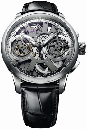 Maurice Lacroix Masterpiece Skeleton Skeleton Dial Men's Watch ML-MP7128-SS001-000
