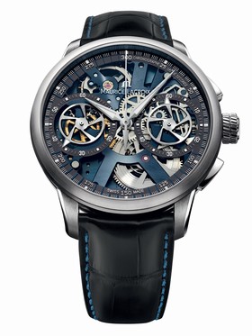 Maurice Lacroix Masterpiece Squelette Skeletal Dial Men's Watch MP7128-SS001400
