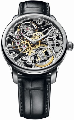 Maurice Lacroix Masterpiece Squelette Skeleton Dial Men's Watch MP7208-SS001-000