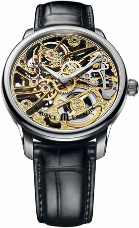 Maurice Lacroix Masterpiece Squelette Skeleton Dial Men's Watch MP7208-SS001-001